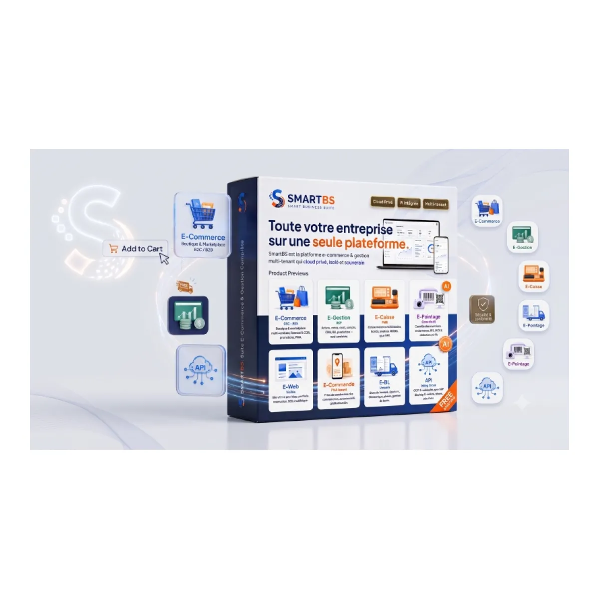 SmartBS – Toute votre entreprise sur une seule plateforme