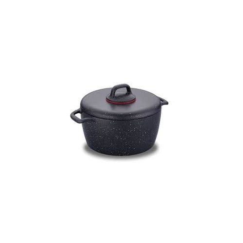 Faitout Korkmaz Gusto Plus Ø24 cm - 24x12 cm - 5 L - A1352 - Noir - Revêtement Volcanite