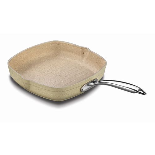 Poêle Grill Korkmaz en Granite – Carré – A1268 – 28 cm