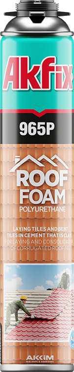 Mousse Polyuréthane Toiture Akfix 965P